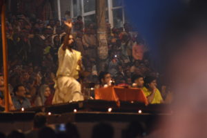Ganga Aarti At Dashashwamedh Ghat Ram Kumar Ji Sons